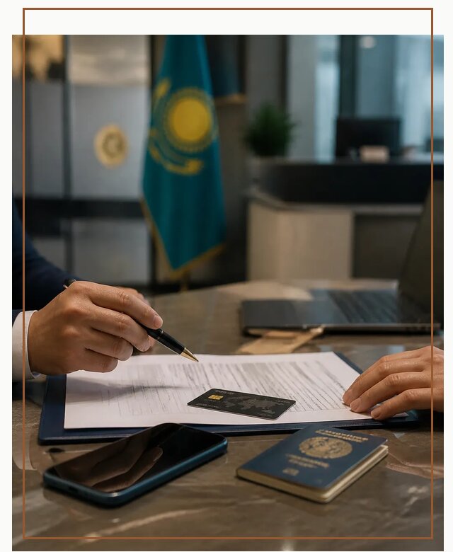 Открытие счета и банковской карты в Казахстане в Электростали